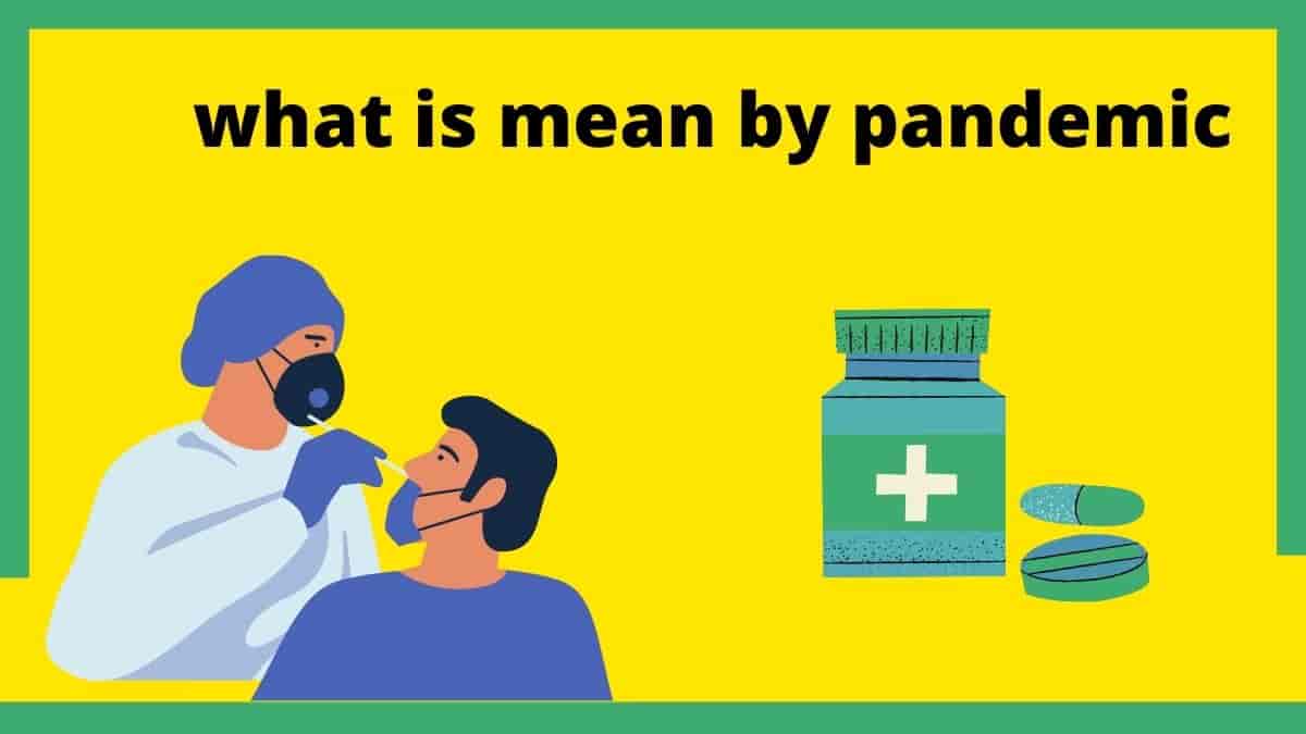 what is mean by pandemic in tamil