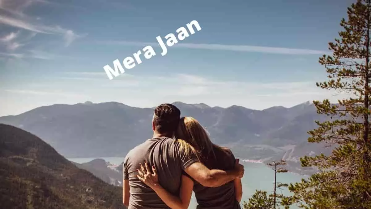 meri jaan meaning in english