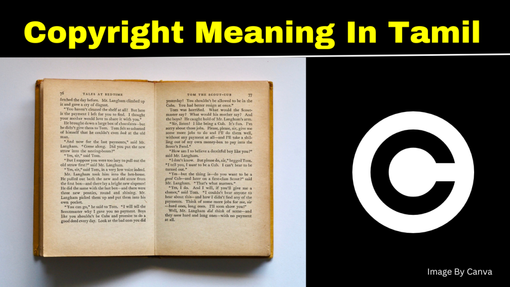 Copyright Tamil Meaning